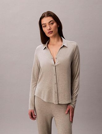 Calvin Klein Conjunto De Camisa Y Pantal&oacute;n Ultra Soft Modal