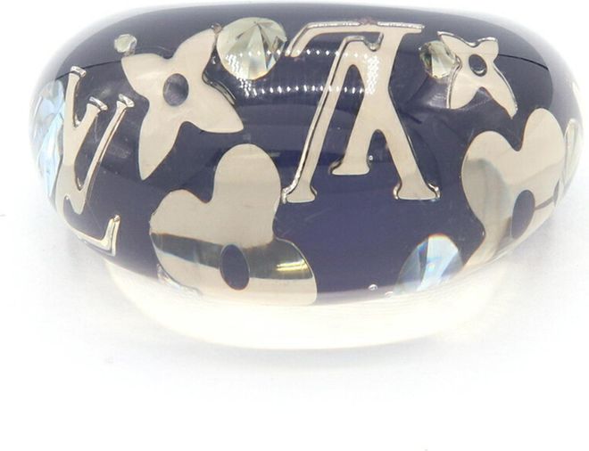Navy Resin Band Ring (Pre-Owned)