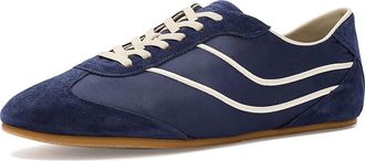 Vince Sunset Trainer Slip-On Womens Shoes Cosmic Blue : 8.5 M, Leather/Suede