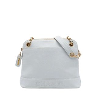 Chanel Pre-owned Shoulder Bag - Dames - Pre-owned - Wit - Maat: ONE Size Leer