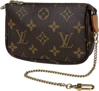 Louis Vuitton Brown Monogram Pochette Pouch (Pre-Owned)