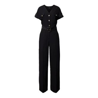 Guess Jumpsuits, female, Black, Size: XL Black Playsuits by Marciano