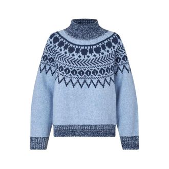 Baum Und Pferdgarten Truien & Vesten, Dames, Blauw, M, Wol, Ciana Sweater