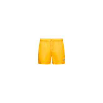 Moncler Moncler Logo Swim Shorts, Men, Yellow, Size: L