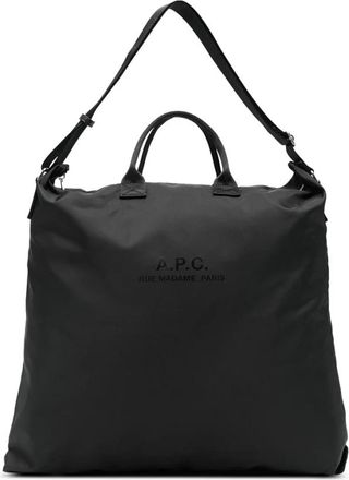 A.P.C. Handbags - Heren - Shoppers - Zwart - ONE Size - Tassen