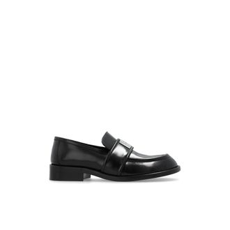 Acne Studios Schoenen, Dames, Zwart, 37 EU, Leer, Leren Loafers