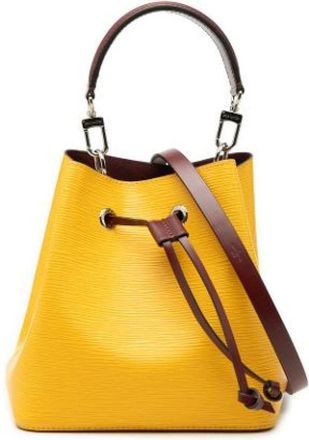 Louis Vuitton Pre-owned Bucket Bags, female, Yellow, Size: ONE SIZE Pre-owned NeoNoe Bucket Bag