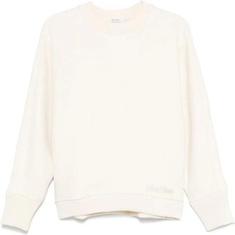 Max Mara Sweatshirts, female, Beige, L, Cral Sweatshirt Comfortable Style Layering