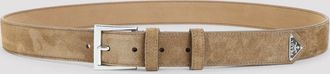 Prada Brada Suede Belt