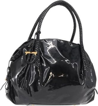 Ferragamo Pre-owned Handbags, female, Black, Size: ONE SIZE Pre-owned Handbag