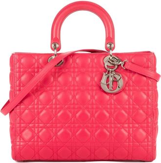 Dior Borsa a spalla trapuntata anni 2010 - Rosa