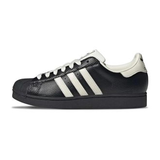 adidas Superstar II - Heren - Skateschoenen - Zwart - 38 2/3 EU - Leer - Fitness