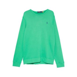 Ralph Lauren Sweatshirts, male, Green, Size: 2XL Embroidered Logo Sweatshirt