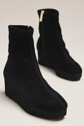 Cecelia New York Gate Platform Wedge Ankle Boots