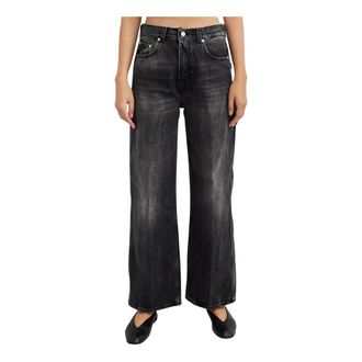 Haikure Straight Fit Jeans, female, Black, W27, Korea Asian Fit Jeans
