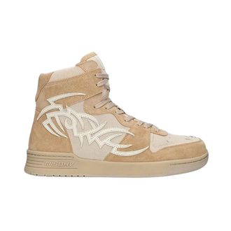 Misbhv Misbhv, Schoenen, Dames, Beige, 36 EU, Su&egrave;de, Court Sneaker
