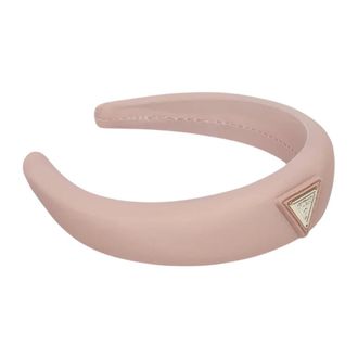 Guess Fascia per capelli sportiva con dettaglio etichetta - - Accessories - Donna - Rosa - ONE SIZE