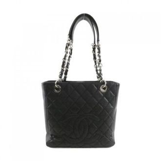 Chanel Bolso de hombro de piel caviar Pre-owned - Pre-owned - Mujer - Negro - ONE SIZE