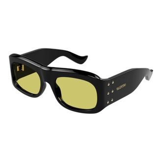 Valentino Vg0080S Vierkante Zonnebril - unisex - Accessoires - Zwart - Maat: 57 MM