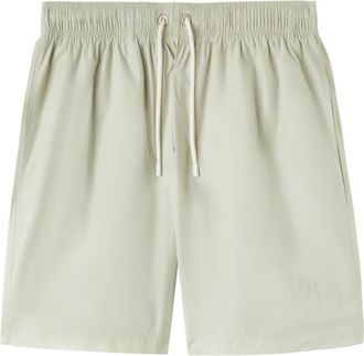 Palm Angels logo-embroidered swim shorts - men - Polyester/Polyester - S - Green