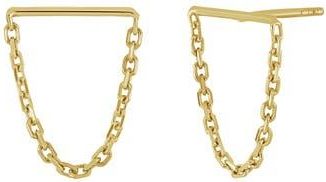 Bony Levy 14K Gold Chain Stud Earrings in 14Ky at Nordstrom Rack