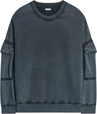 Dries Van Noten Heren Haffel Sweater - Heren - Sweatshirts - Grijs - M - Hoodies & sweatvesten