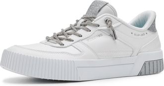 Skechers Womens Jade Radeant Reflections Hands Free Slip-ins, White, 7