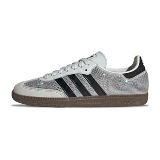 adidas Samba OG Rhinestone - female - Adidas - Skateboarding - White - 7 2/3 UK - Sport