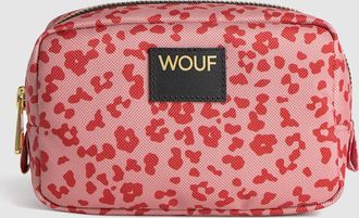 Wouf Trousse de Maquillage Roar Rose Léopard