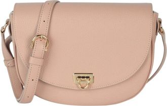 Ferragamo Gancini Buckle Leather Crossbody