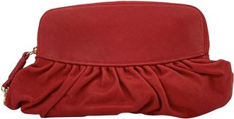 Dior Red Leather Gipsy Clutch (Authentic Pre-Loved)