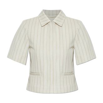 Max Mara Shirts, female, Beige, Size: 2XS Angio Shirt