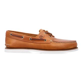 Timberland Klassieke 2-Oog Boot Schoenen - Heren - Bootschoenen - Bruin - 45 EU - Leer - Schoenen