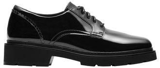 Clarks Womens Lauryl Lace, Black Pat, 6.5 UK