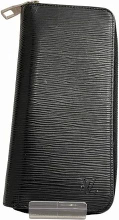Louis Vuitton Pre-owned Wallets, male, Black, Size: ONE SIZE Pre-owned Leather wallets