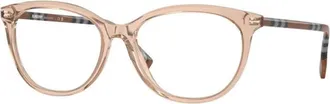 Burberry Ladies Black Geometric Eyeglass Frames BE2389 4088