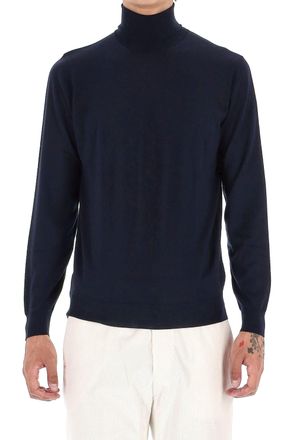 Drumohr Super 140s Wool Turtleneck Sweater