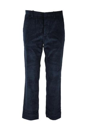Hindustrie Straight-Leg Corduroy Trousers with Classic Waistband
