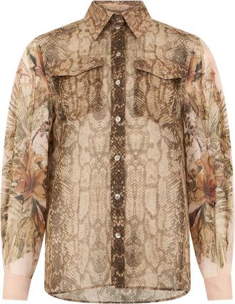 Alberta Ferretti Mujer, Blusas y Camisas, Multicolor, Talla: S