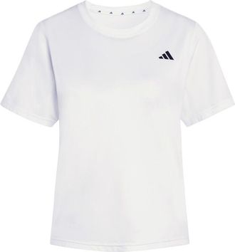 adidas Workout Essentials Crew Neck T-Shirt Funktionsshirt f&uuml;r Damen | wei&szlig;