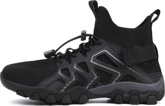 Generic Water Shoes Unisex Upstream Barefoot Aqua Boots Outdoor Non-Slip Women Beach Shoes Summer Breathable Quick Drying Fishing Footwear(LJ9325-Black,38)