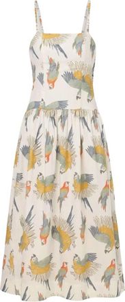 Shore Leave Womens La Mer Maxi Dress In Feather & Flight