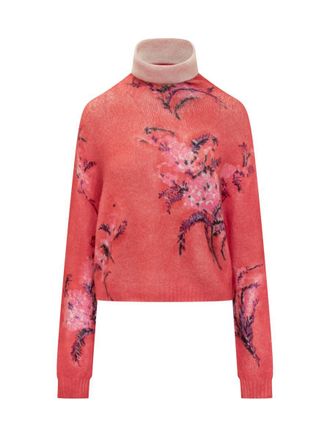 Des_Phemmes Des_Phemmes Des Phemmes Turtleneck Sweater With Print