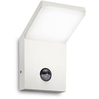 Ideal Lux Style - Aplique De Exterior Led 1 Luz Blanco Ip54 - Ideal Lux
