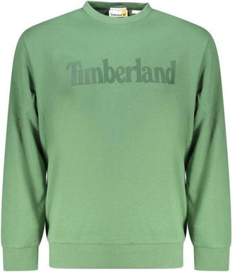 Timberland Verde Katoenen Sweater - Heren - Sweatshirts - Groen - XL - Katoen - Hoodies & sweatvesten