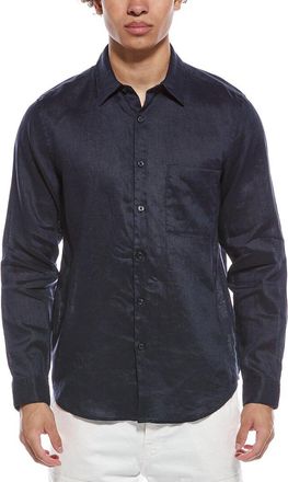 Theory Irving Relaxed Linen Shirt