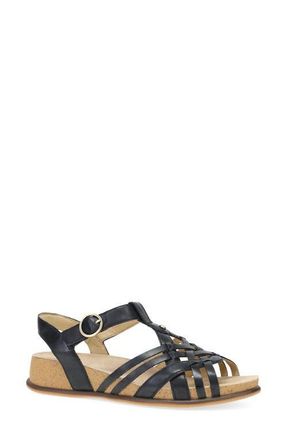 Dansko Christa Slingback Platform Wedge Sandal in Black at Nordstrom, Size 11.5-12Us