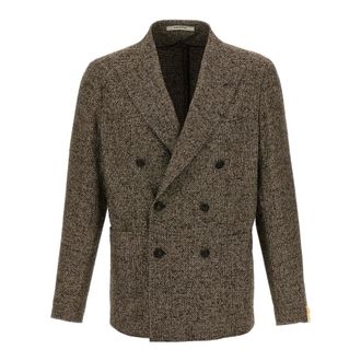 Tagliatore Heren, Jassen, Bruin, Maat: M Wol