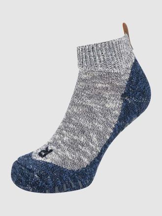 Falke Haussocken aus Baumwollmischung Modell Lodge Homepad in Marine Melange, Größe 39/40