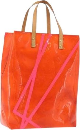 Louis Vuitton Pre-owned Tote Bags, female, Multicolor, Size: ONE SIZE Pre-owned Vintage Patent Leather Tote Bag